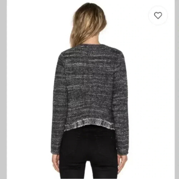 Joie porsha soft tweed boucle sweater blazer - Picture 3 of 12